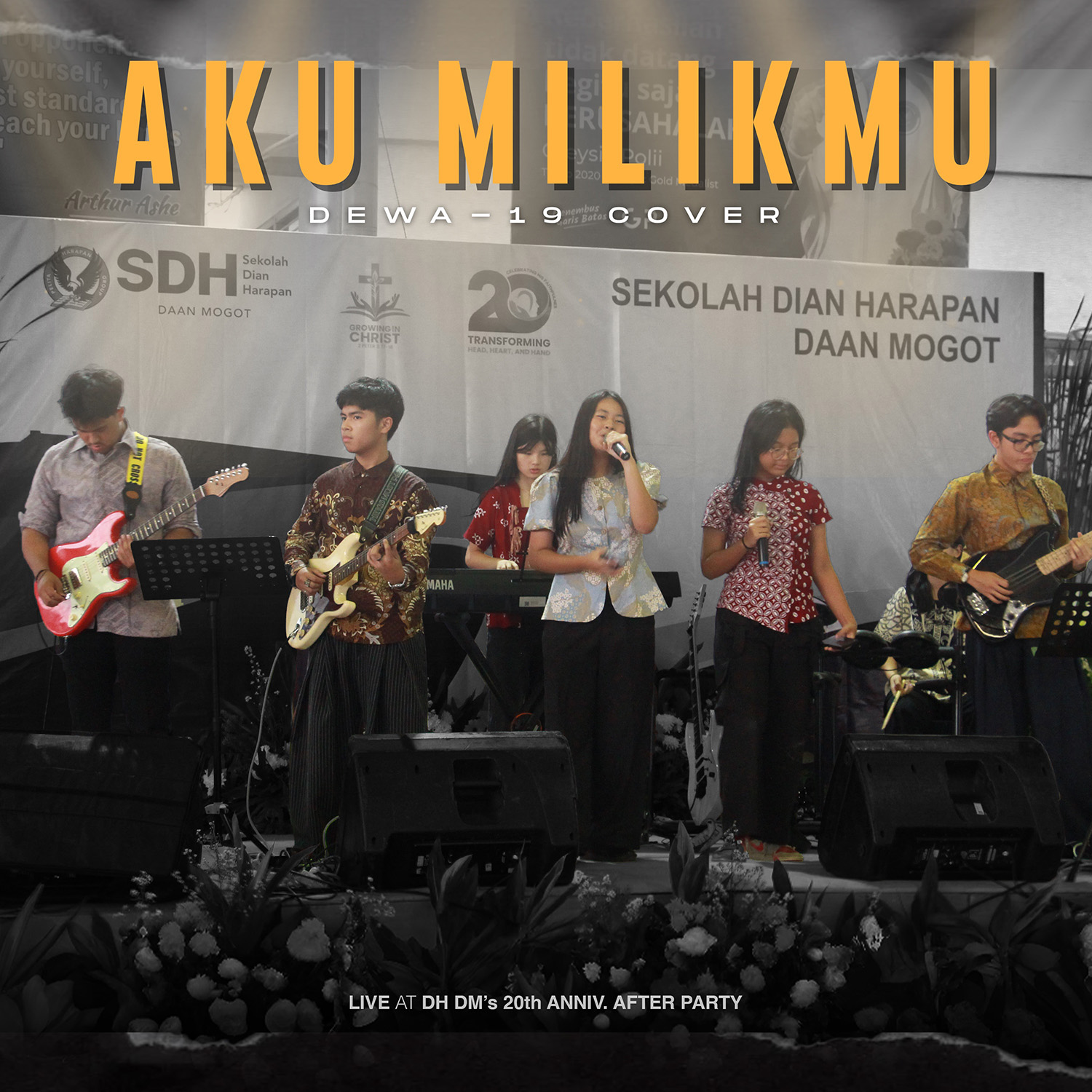 Live Single cover of Aku Milikmu by Melophilics